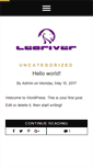 Mobile Screenshot of leoriver.com
